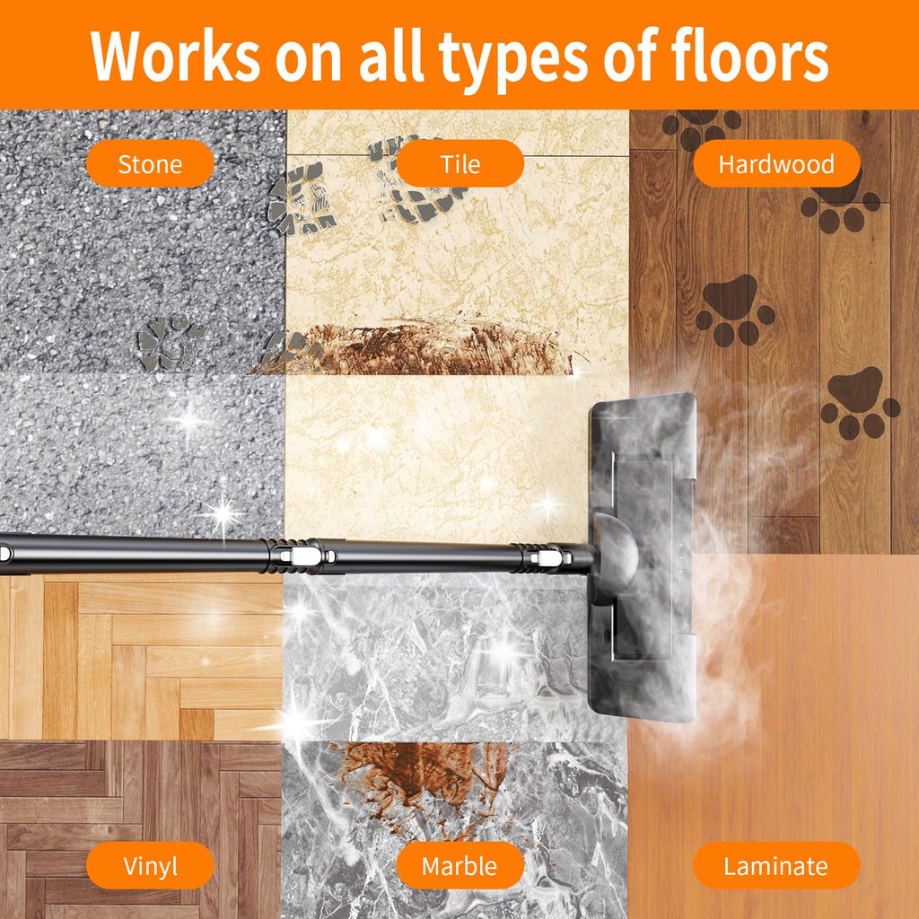 16-in-1 Lightweight Detachable Steam Mop V309