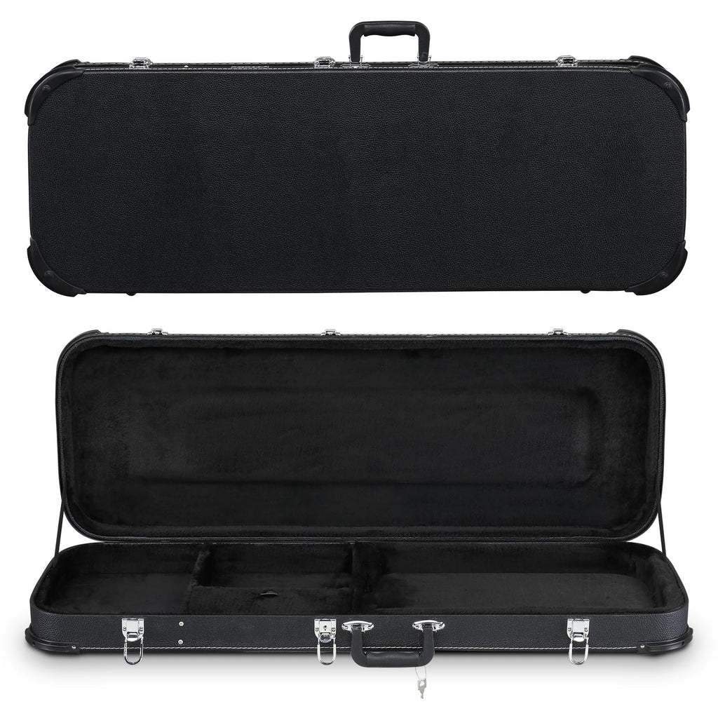 Black Electric Guitar Hard Case D6518