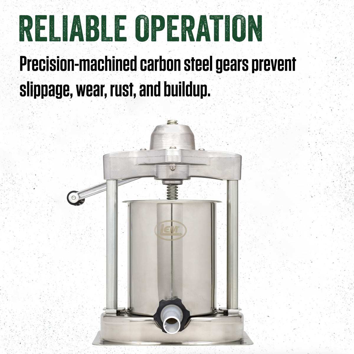 #32 Meat Grinder & 15 LB Sausage Stuffer Y747