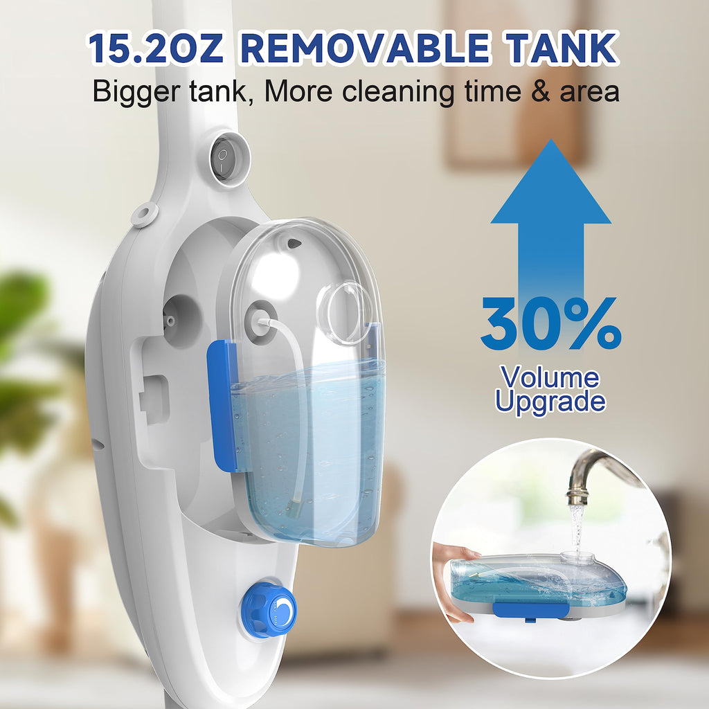 10in1 Handheld Steam Mop with 2 pad S679