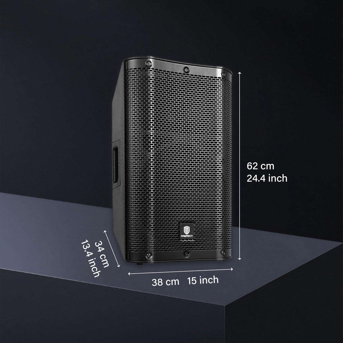 2000W Bluetooth PA Speaker System with 6-Channel Powered Mixer L463