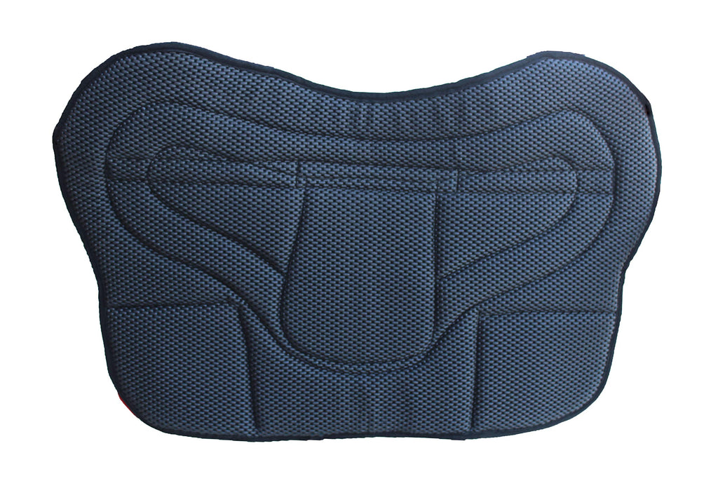 Neoprene Padded Anti-Slip Breathable Bareback Saddle Pad Black T9018