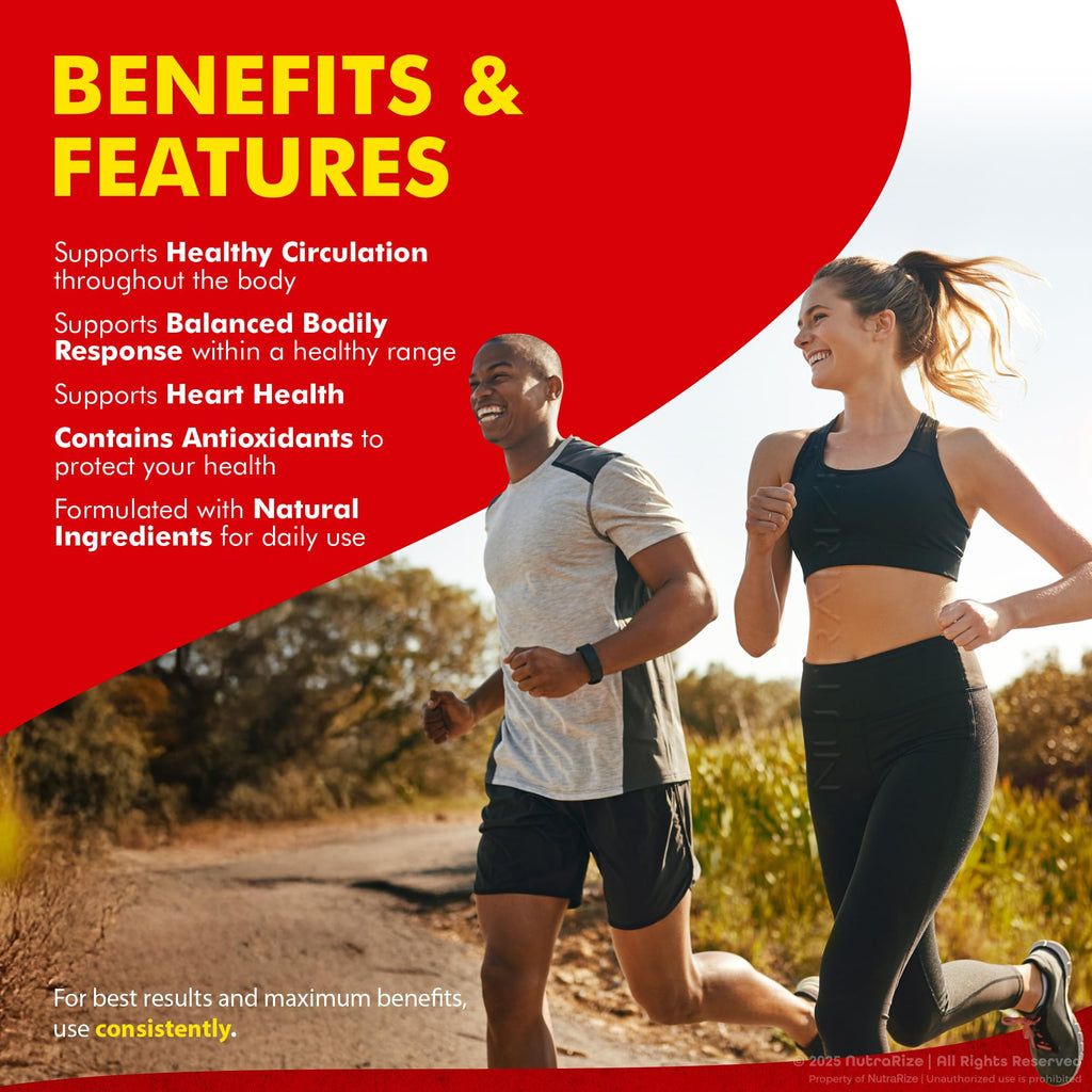 Natural Blood Support Capsules A443