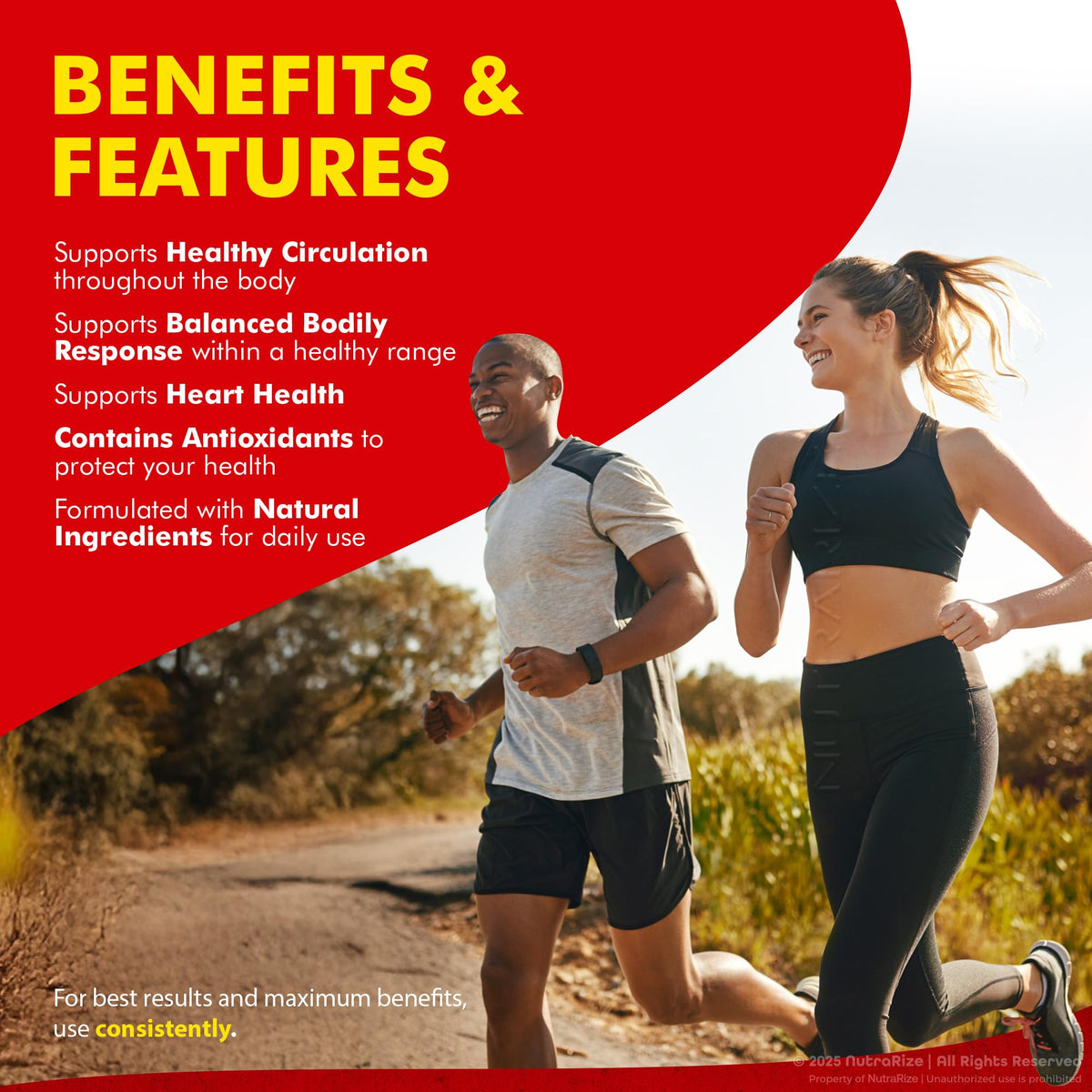Natural Blood Support Capsules A443