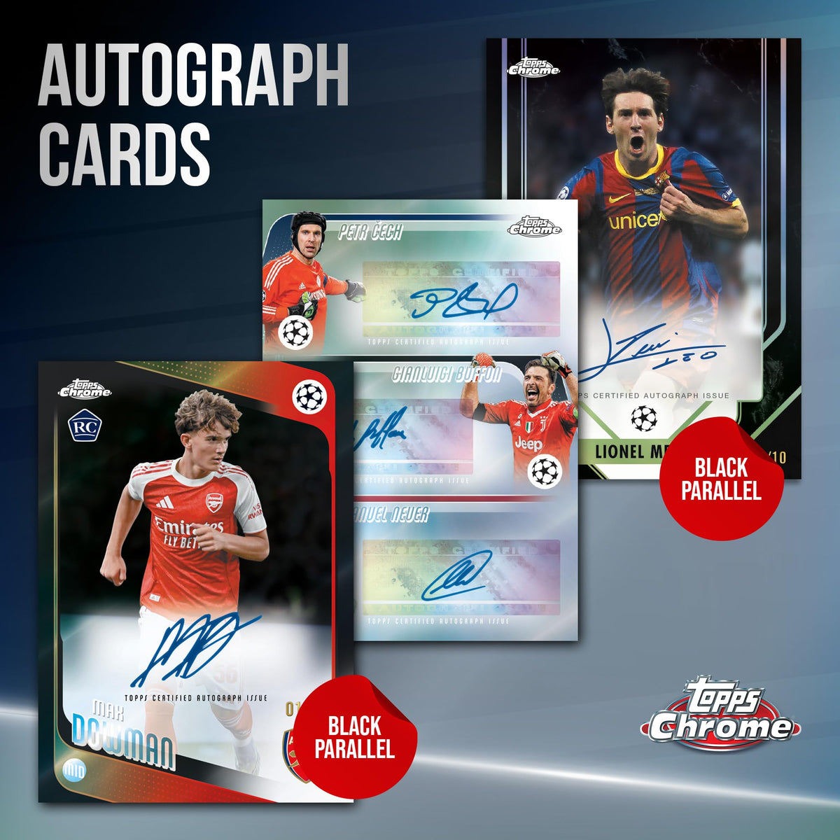Topps Chrome UEFA Club Competitions Soccer Mega Box Z361179
