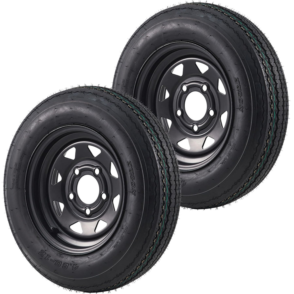 4.80-12 Trailer Tires with 12 in Rims A70111