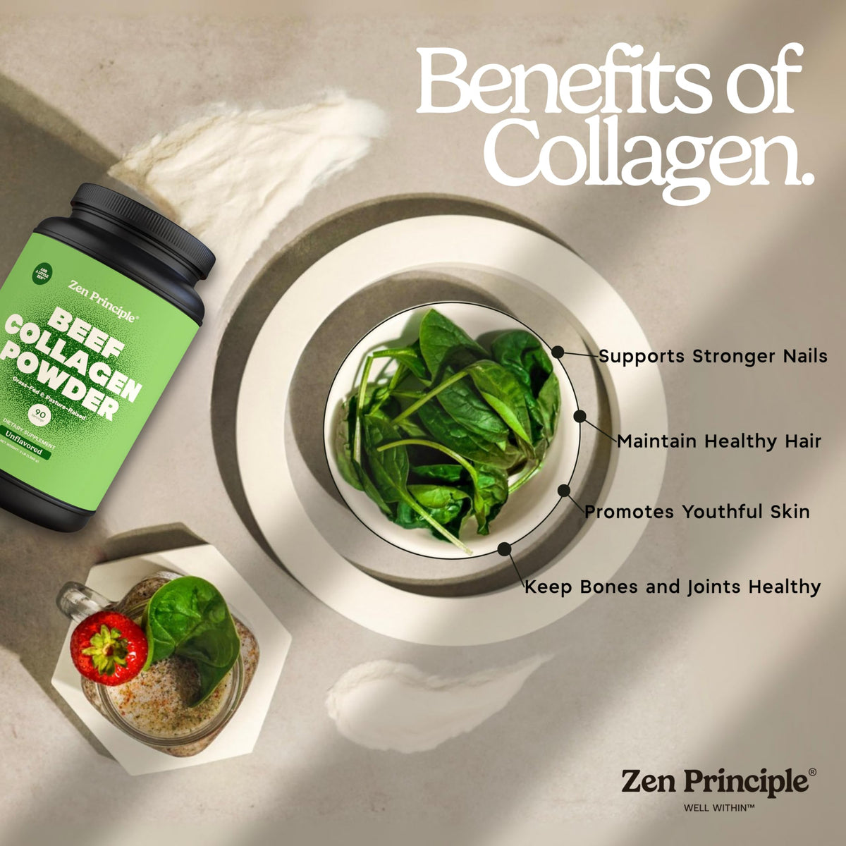 Grass-Fed Hydrolyzed Collagen Peptides 3 lb W392666