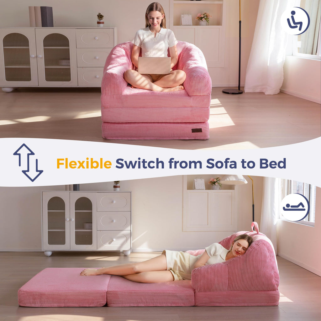 Folding Sofa Bed with Backrest E85354