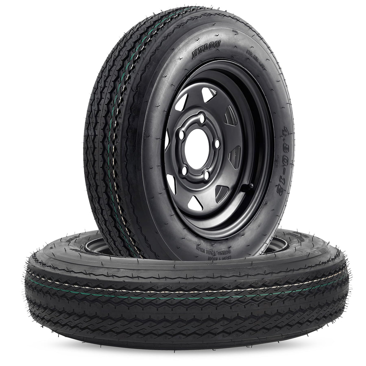 4.80-12 Trailer Tires with 12 in Rims A70111