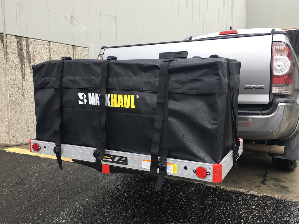 Aluminum Hitch Cargo Carrier with High Side Rails X34434