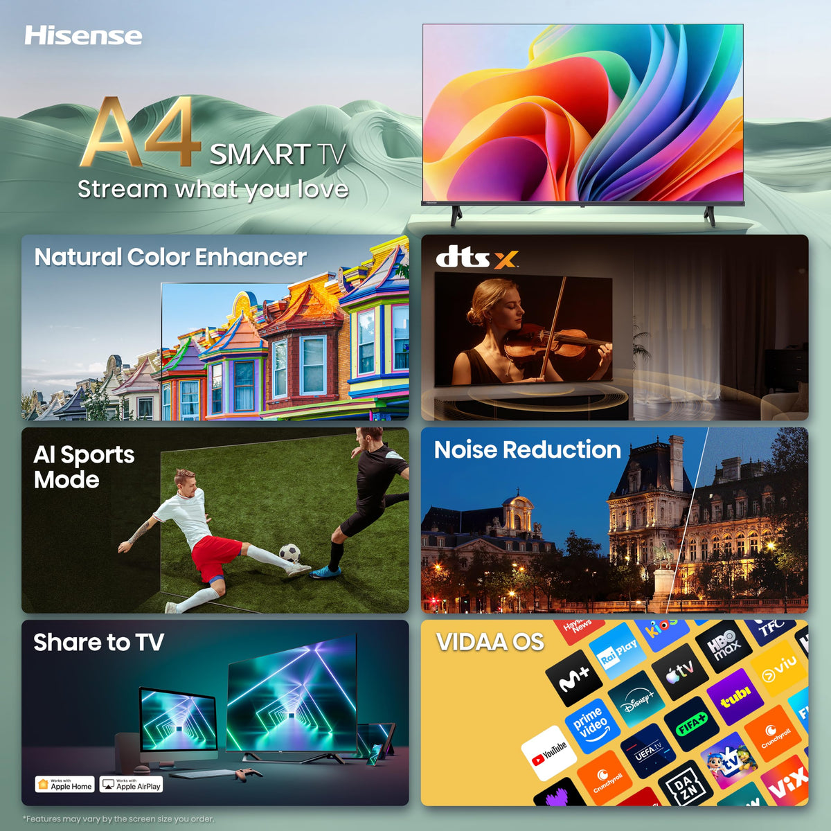 32-Inch HD 1080p Smart TV T84884