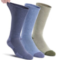 Viscose from Bamboo Crew Socks, 3 Pairs Q534