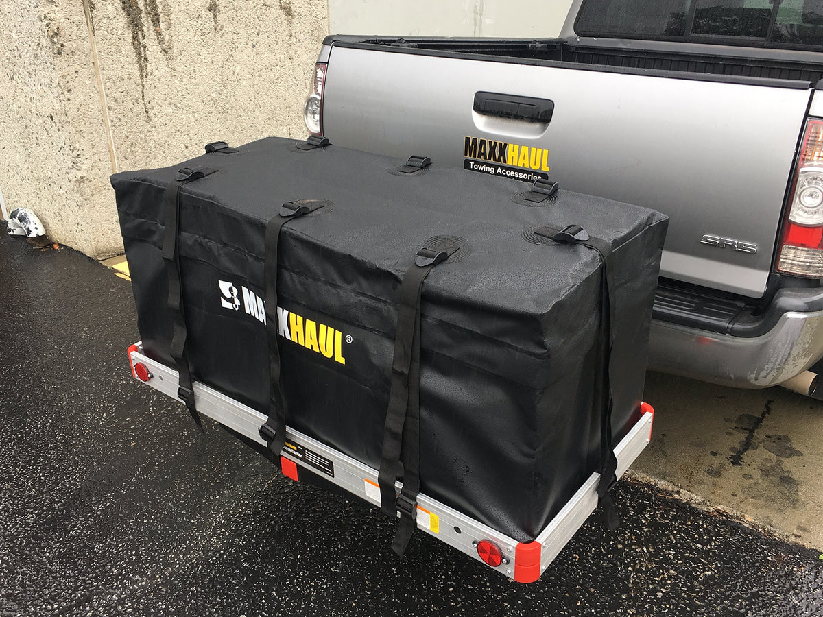 Aluminum Hitch Cargo Carrier with High Side Rails X34434